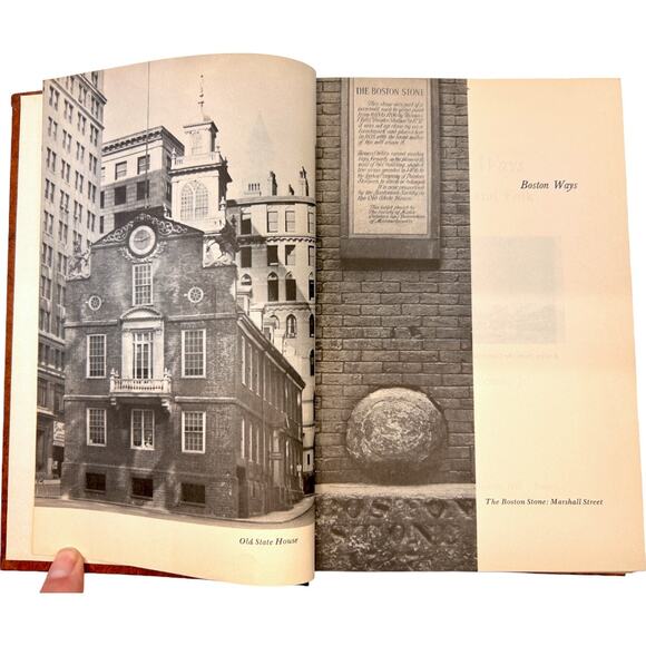 Boston Ways: High, By, and Folk by George F. Weston Jr. Hardcover Book - Picture 3 of 8